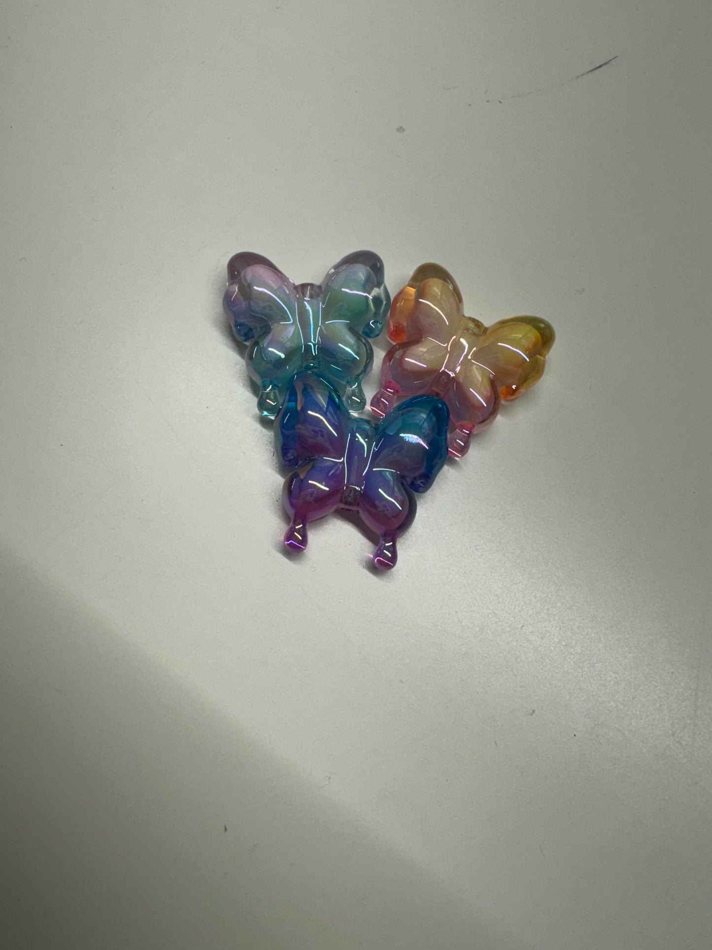 Acrylic butterflies (4 count) - FINAL SALE