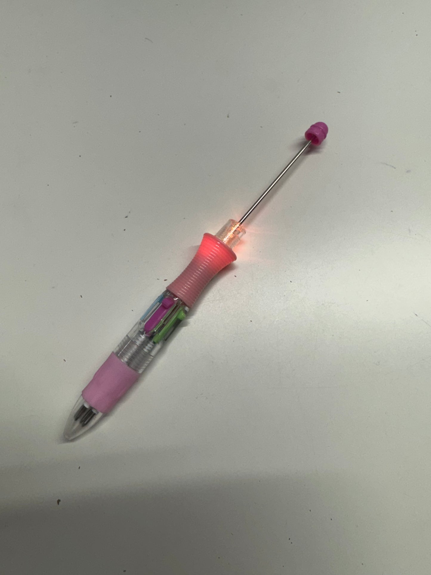 Light up Beadable Multicolored Pens