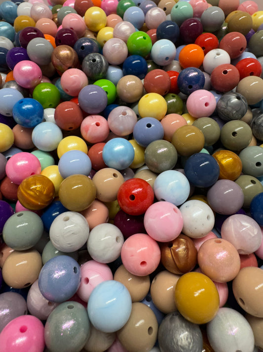 Wholesale 15mm silicone mix colors