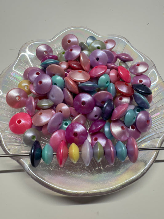 Opal silicone lentils (20pcs)