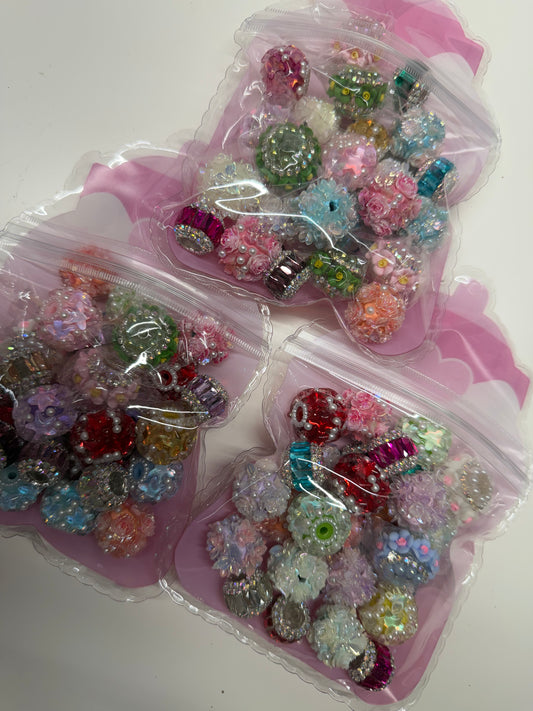 Fancy Beads mix (25-30pcs)
