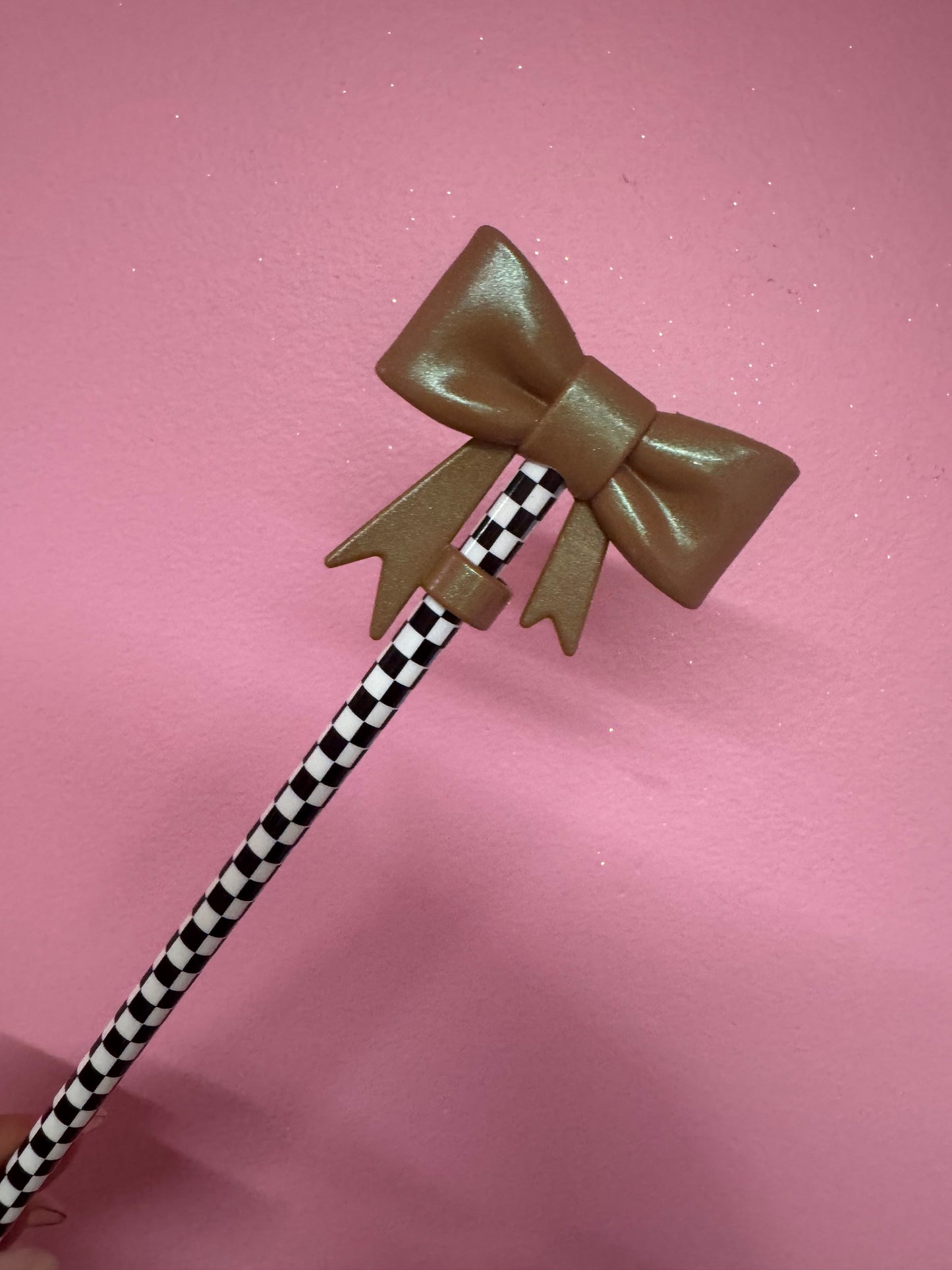 Bow Straw Toppers (1pc)