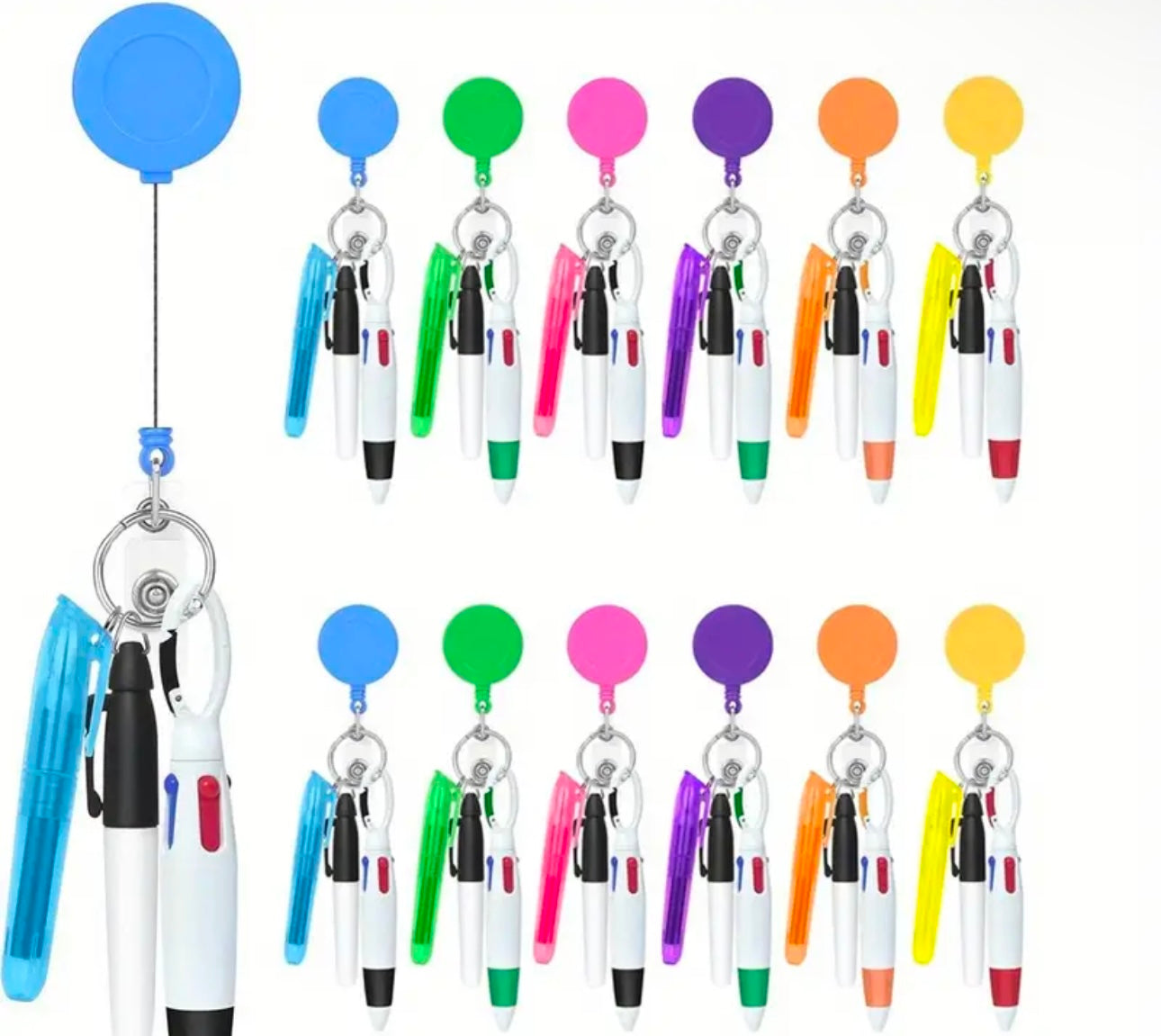 Badge reel 4pc set
