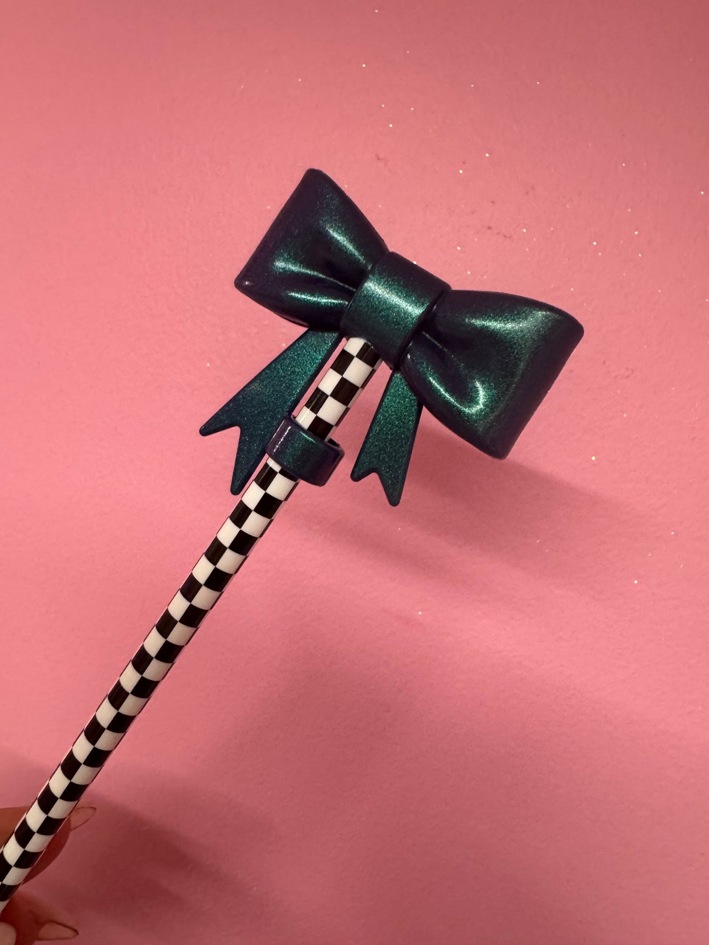 Bow Straw Toppers (1pc)